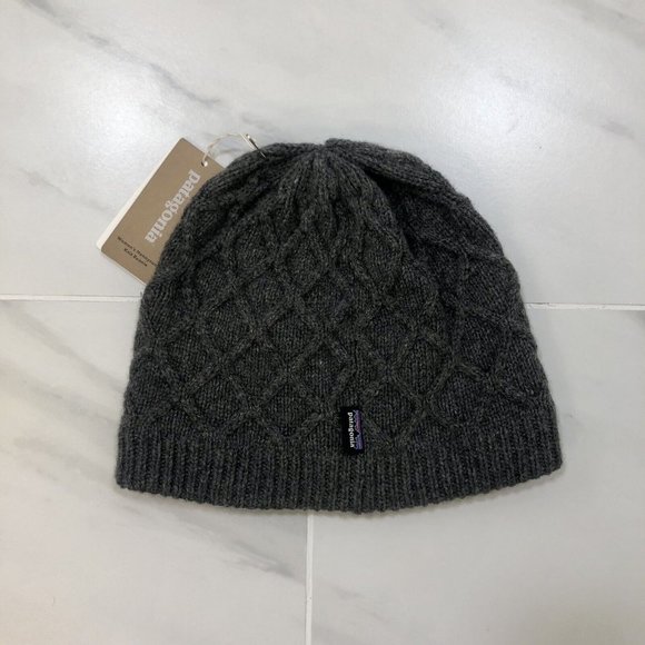 Patagonia Women's Honeycomb Knit Beanie 'Noble Grey' 28996-NGRY OS